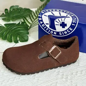 새상품 BIRKEN STOCK 런던 버켄스탁 시어링 24cm