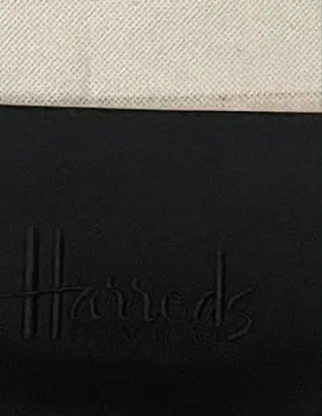 [새상품] Harrods 블랙 토트백