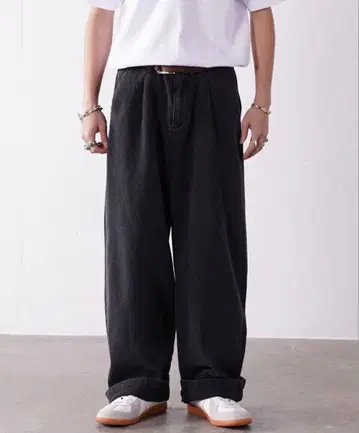 fuv 데님 블랙 완판 색상