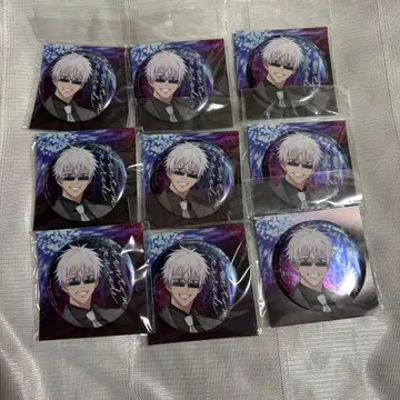 주술회전 고죠 사토루 캔뱃지 묶음 판매