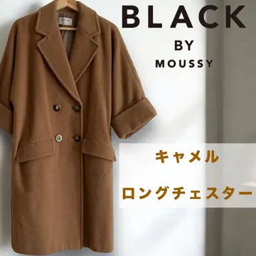 [ 새상품급 ] BLACK BY MOUSSY 체스터 코트 아우터 롱 코트