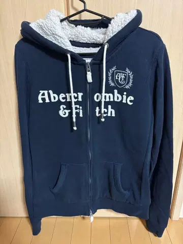 ABERCROMBIE&FITCH 아바클로 보아 안감 집업 후드티