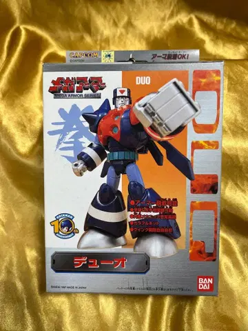 록맨 메가아머 듀오 미개봉 새상품 반다이 레어 키트