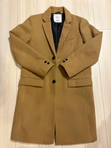 BROWNY 브라우니 체스터 코트 M 브라운 남성용 카멜