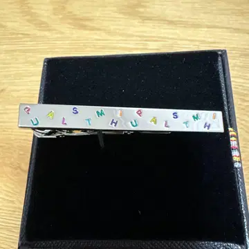 최종 가격 인하 폴스미스 멀티 컬러 넥타이핀 미사용 새상품 박스 포함