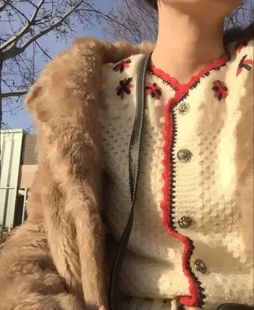 malion vintage 구제 니트 가디건