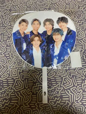 SixTONES 카운트다운 콘서트 부채 2장 세트