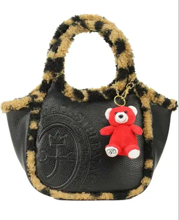 CASTELBAJAC 테디베어 참 토트백