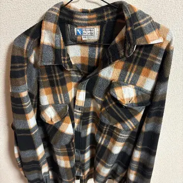 FEI YANG XXL 긴팔 플란넬 셔츠 체크 무늬