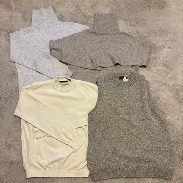 [ Rinascente ] 리나샤 4종 세트 스웨터 베스트