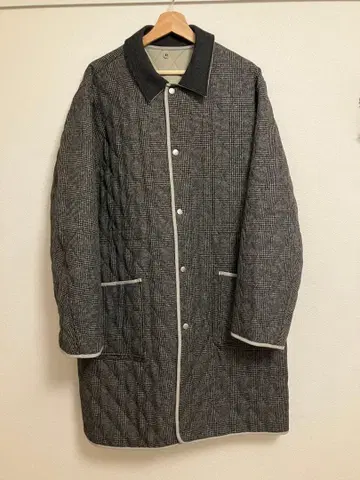 Curly 리버서블 퀼팅 코트