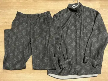 HARE 패턴 셔츠 셋업