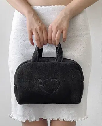 terry pouch bag(black) Thevirgins