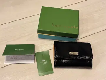 새상품 kate spade 케이트 스페이드 농구 케이스 동전 지갑 에나멜