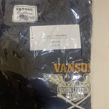 VANSON T셔츠 M 사이즈 네이비
