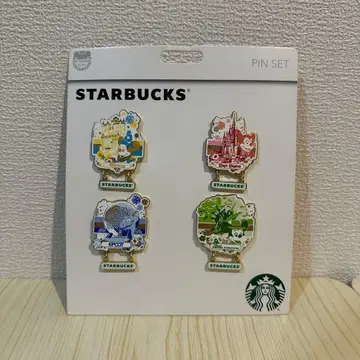 WDW 50주년 디즈니 스타벅스 핀 배지