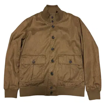 더 샵 TK 페이크 스웨이드 블루종 브라운 남성용 사이즈 M