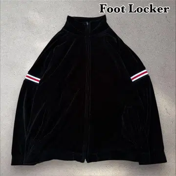 Foot Locker 벨로아 지퍼 트랙 자켓 2XL