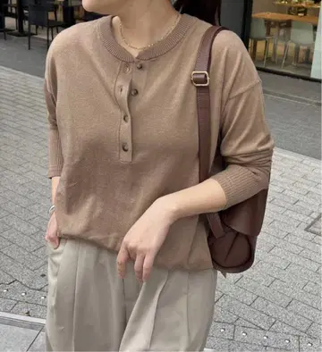 저널 스탠다드 워셔블 2WAY 헨리 풀오버