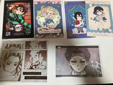 귀멸의 칼날 카페 다이닝 엽서 묶음 판매