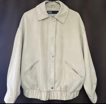 ZARA 베이지 점퍼/블루종