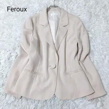 페르우 테일러드 자켓 베이지 사이즈 3 아우터 입학식 결혼식