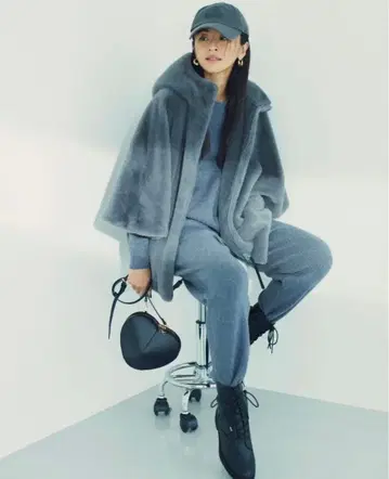 카듀네 CADUNE [ 2024AW ] 니트 팬츠 모카