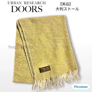 [ 새상품급 ] URBAN RESEARCH DOORS 대형 스톨 머플러