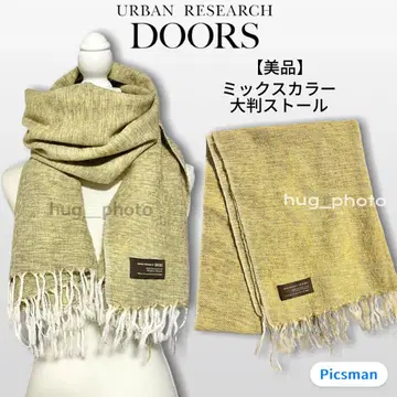 [ 새상품급 ] URBAN RESEARCH DOORS 대형 스톨 머플러