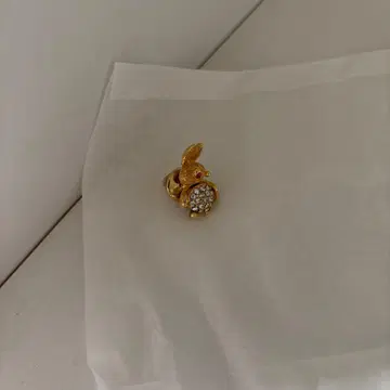 레트로 토끼 디자인 핀 브로치 브로치