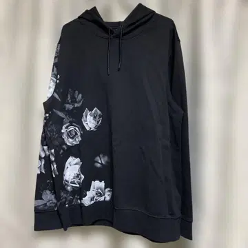 H&M 후드티 장미 패턴 로즈 패턴