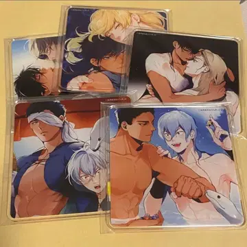 사오토메 에무 선생님 사하라 시리즈 코미코미 코스터 5종