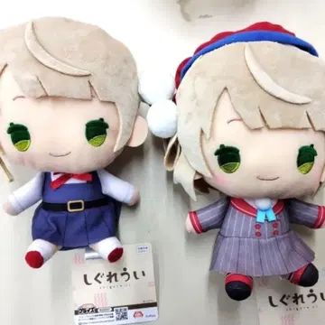 시구레우이 big 봉제 인형 1 2 세트