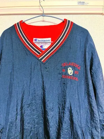 Champion OKLAHOMA SOONERS 나일론 풀오버