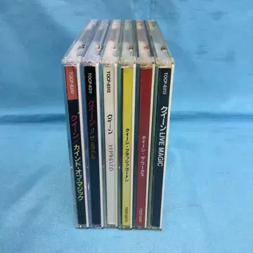 퀸 QUEEN CD 6점 세트 2개 오비 포함
