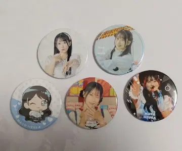 DIALOGUE+ 이이즈카 마유 린넨 캔뱃지 5개 세트