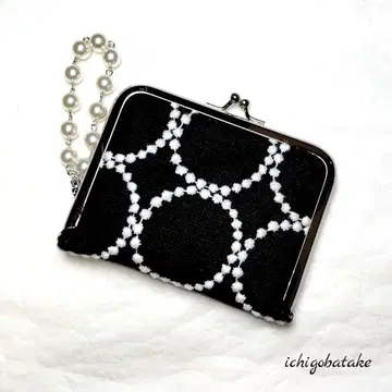 미나 페르호넨 핸드메이드 가마구치 카드 케이스 tambourine