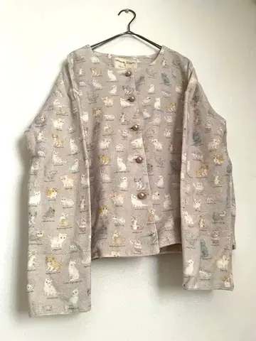 프랑슈리페 고양이 도감 긴팔 가디건