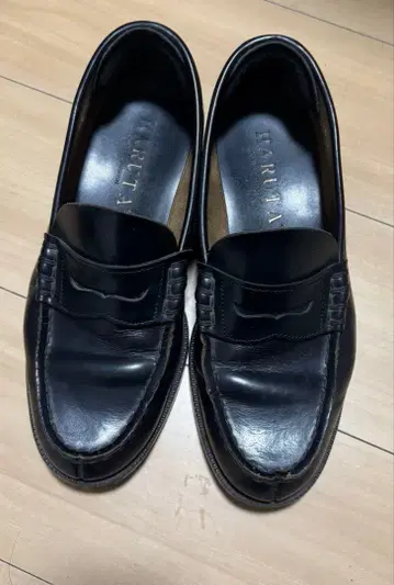 하루타 HARUTA 로퍼 3E 26.5 906 천연 가죽