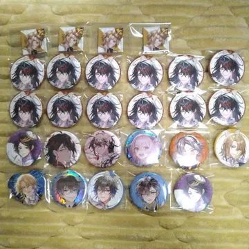 니지산지 캔 배지