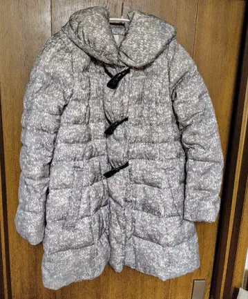 후드 없는 다운 자켓 사이즈 40 그레이 계열