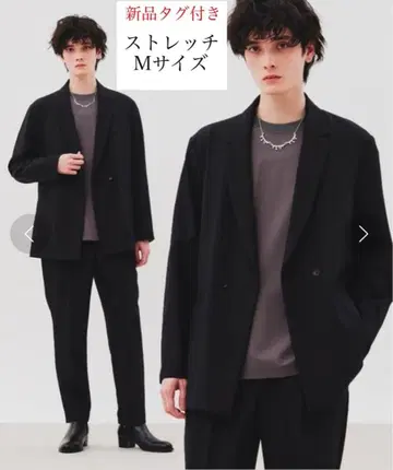 [택 포함 새상품] tk.다케오 키쿠치 셋업 수트 M 사이즈 스트레치