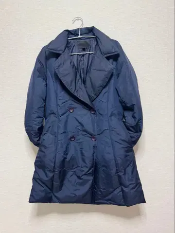 [ ICB ] 아이씨비 심리스 다운 코트 네이비 11호 트렌치 코트