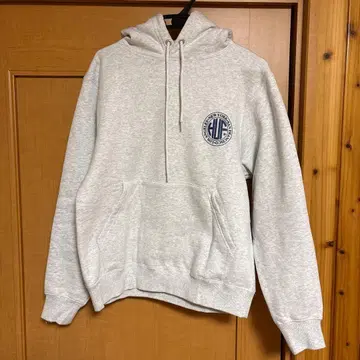 HUF 그레이 후드 부착 후드티 xs