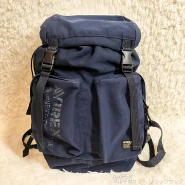멀티 포켓 백팩 대용량 AVIREX