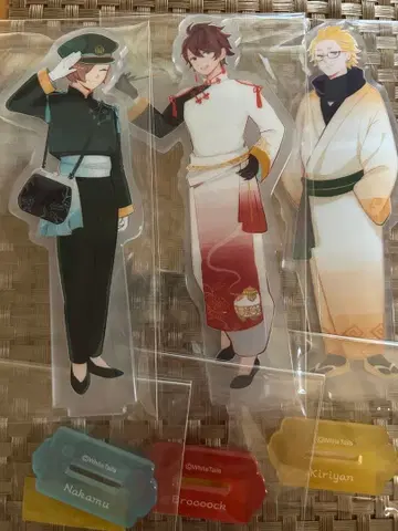 와이텔즈 아크릴 스탠드 Nakamu, broooock, 키리얀