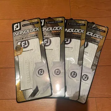 풋조이 NANLOCK NEO 화이트 그로브 4개 세트