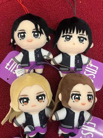 IS:SUE GiGO 마스코트 봉제 인형 4종 세트