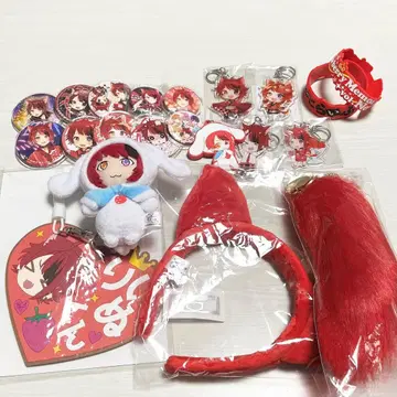 리이누군 스토푸리 묶음 판매 캔뱃지 패스 케이스 산리오