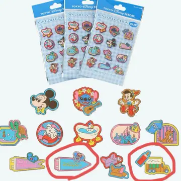 핀 배지 2개 도쿄 디즈니 리조트 2